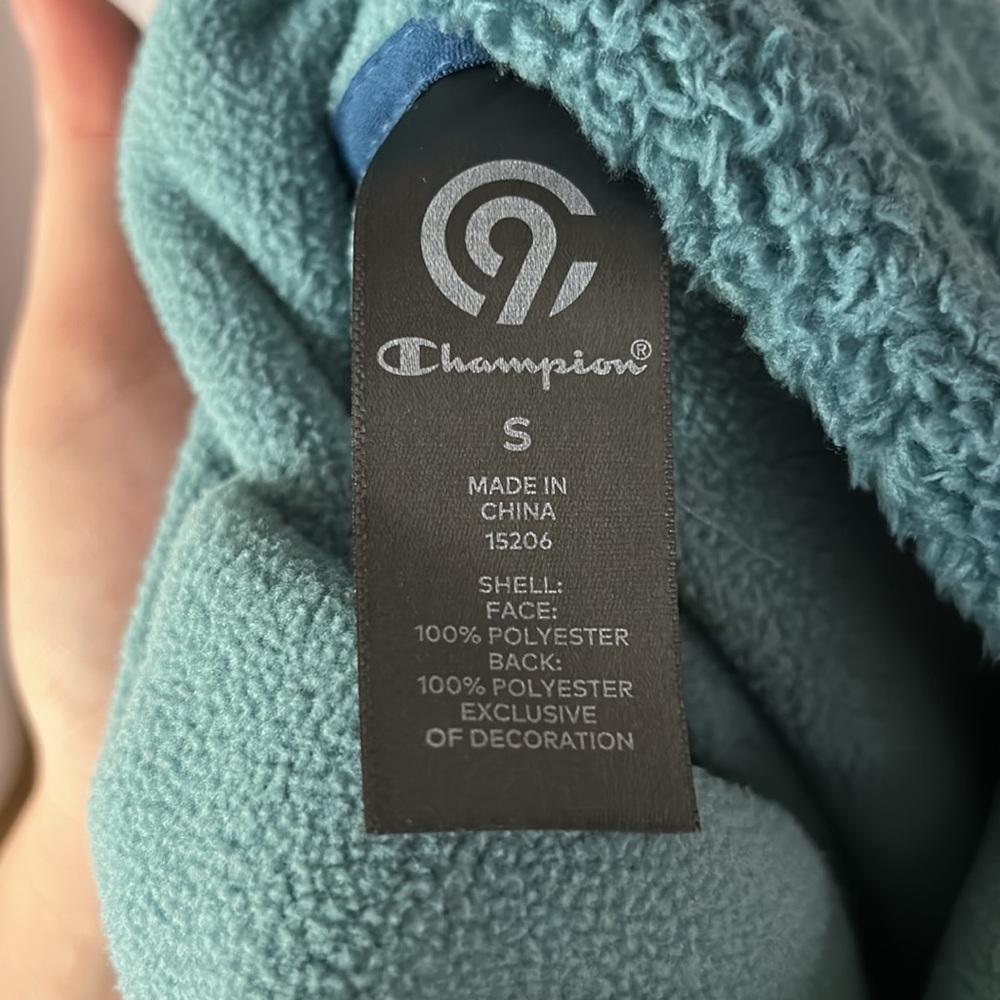 Champion Women’s Fleece Lined Teddy Bear Cowl Neck Sweatshirt - Picture 6 of 6